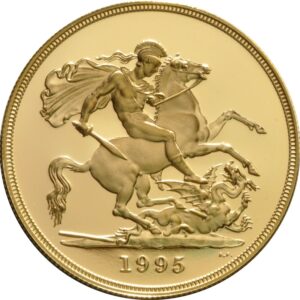 1995 Proof Gold Sovereign 4 Coin Set Boxed