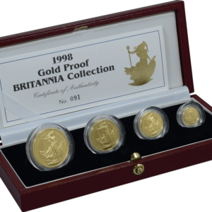 1998 Proof Gold Britannia 4 Coin Set