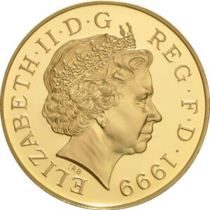 1999 Proof Gold Crown £5 Coin Diana Princess of Wales Memorial NGC PF68