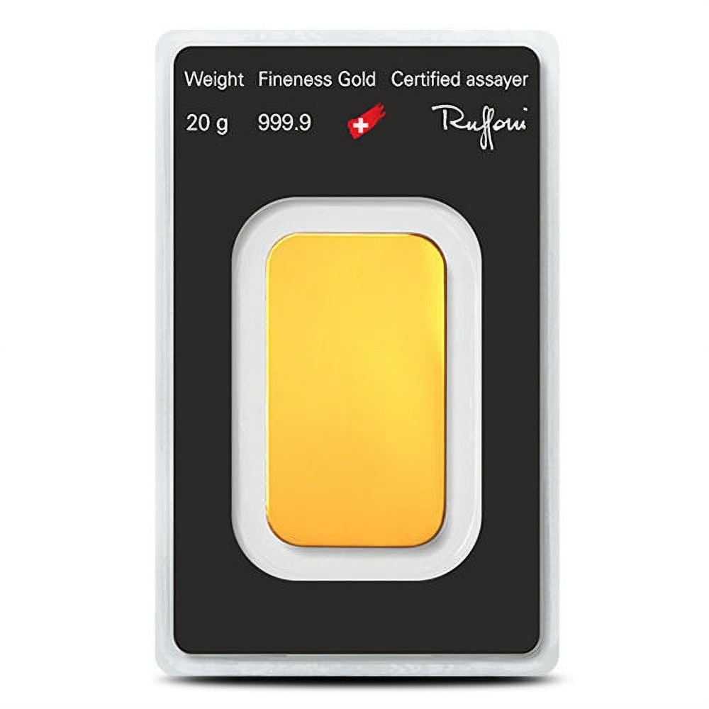Buy 20 Gram Argor Heraeus Gold Bar (New w/ Assay) - Image 3
