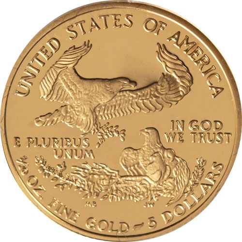 2000-W 4-Coin Proof American Gold Eagle Set (Box + CoA) - Image 5