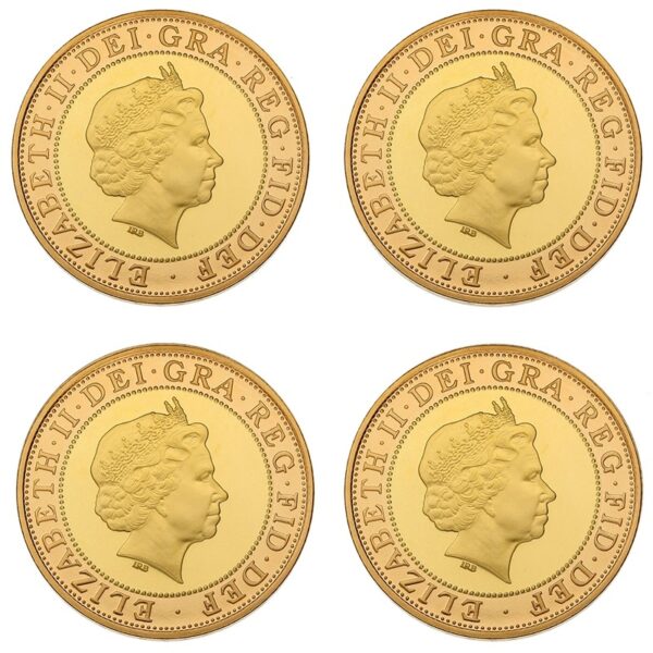 2002 Proof £2 Gold 4 Coin Set Commonwealth Games Collection Boxed - Image 3