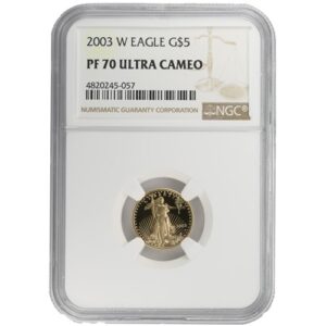 2003-W 1/10 oz Proof American Gold