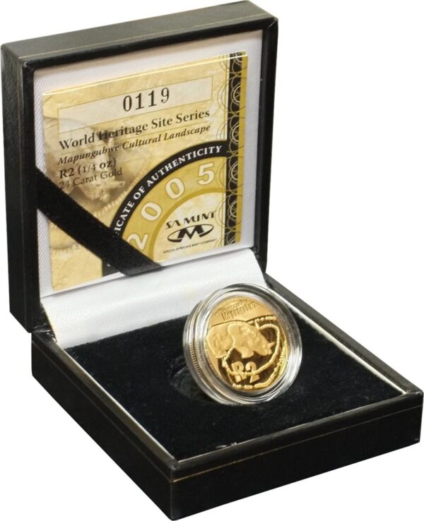 2005 1/4 oz Natura Mapungubwe Gold