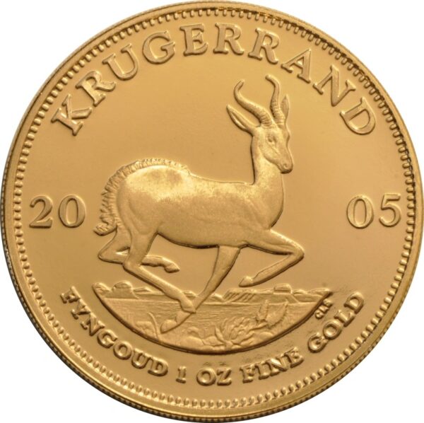 2005 Proof Krugerrand Gold Coin 4 Coin Set Boxed - Image 2