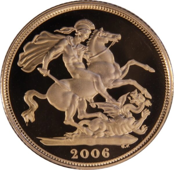 2006 Proof Gold Sovereign 3 Coin Set Boxed - Image 3