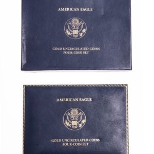 2007 Gold Eagle Uncirculated 4 Coin Set Boxed