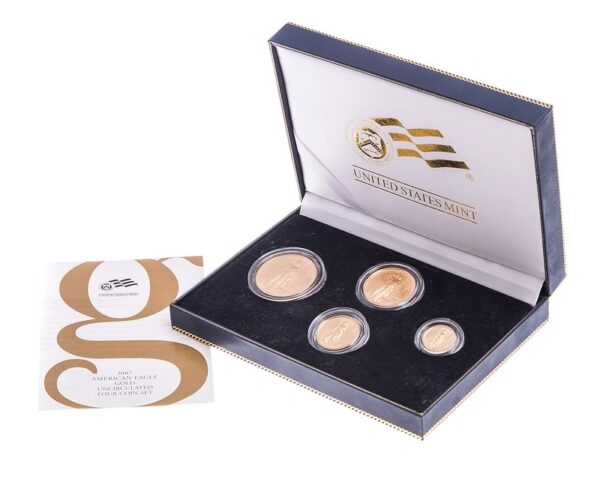 2007 Gold Eagle Uncirculated 4 Coin