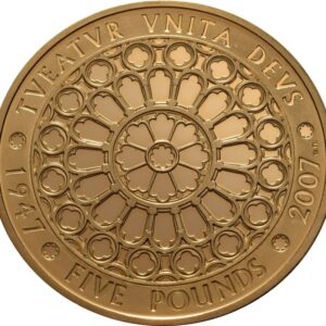 2007 Proof Gold £5 Coin Quintuple So