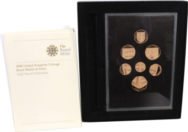 2008 UK Coinage Royal Shield of Arms