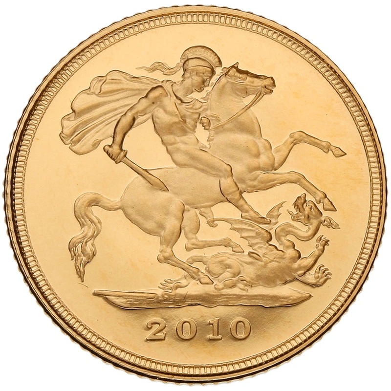 2010 Proof Gold Half Sovereign Coin Boxed - Image 2