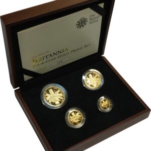 2011 Proof Gold Britannia 4 Coin Set