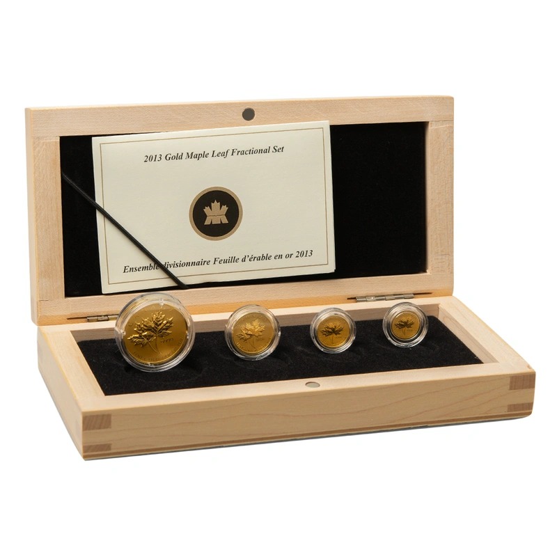 2013 Pure Gold Maple Leaf Fractional