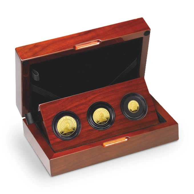 2014 Proof Gold Britannia 3 Coin Set