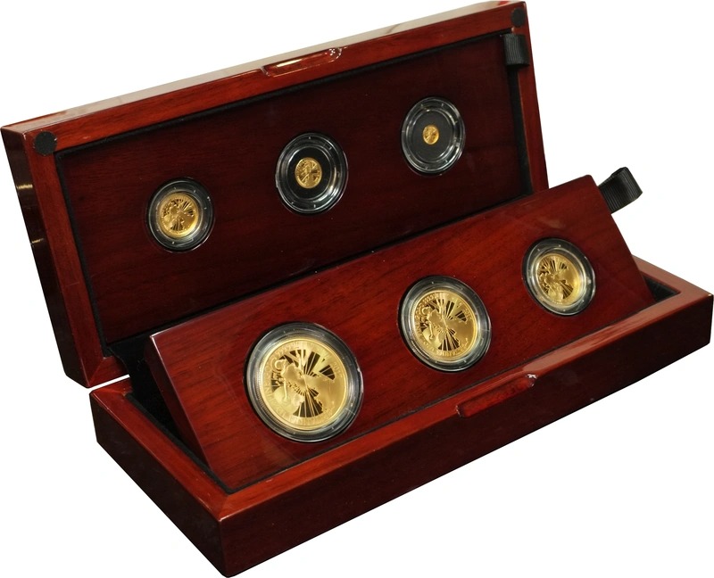 2017 Proof Gold Britannia 6 Coin Set