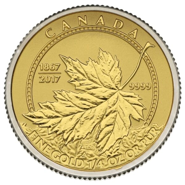 2017 Pure Gold Maple Leaf Fractional Set Boxed - Image 2