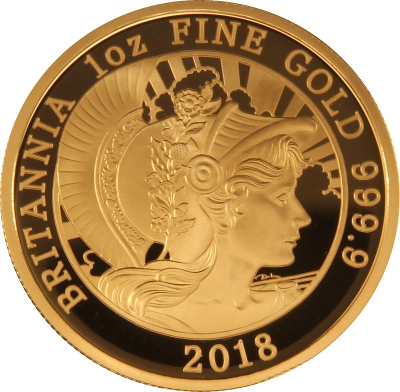 2018 Proof Gold Britannia 6 Coin Set Boxed - Image 3