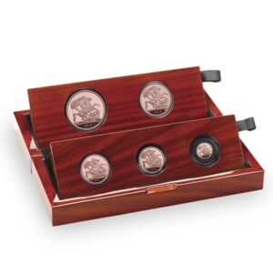 2018 Proof Gold Sovereign 5 Coin Set