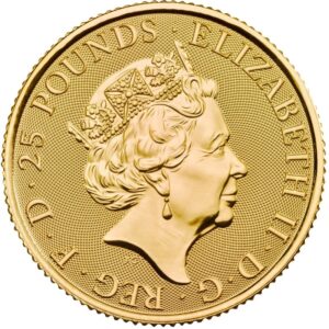 2018 1/4 oz Year of the Dog Gold Coin Royal Mint Lunar Series