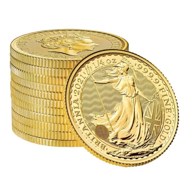 Buy 2021 1/4 oz Gold Britannia Coin - Image 3