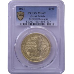 2021 Gold Britannia 1 oz Coin PCGS