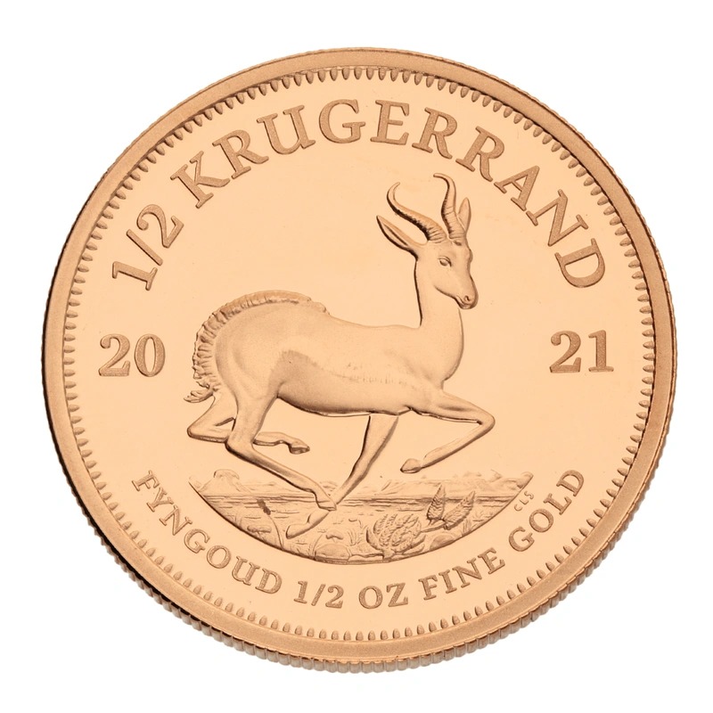 2021 Proof 1/2 oz Krugerrand Gold Co