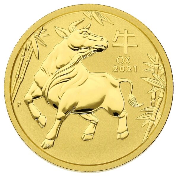 2021 1/2 oz Year of the Ox Gold Coin