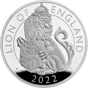 2022 10 oz Proof British Silver Tudo