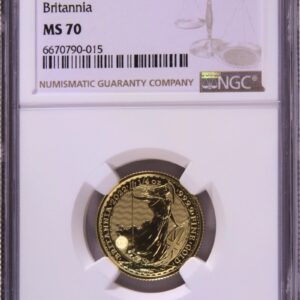 2022 1/4 oz Gold Britannia Coin NGC