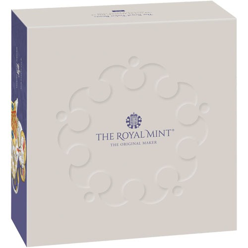 2023 10 oz Proof British Silver Tudor Beasts Yale of Beaufort Coin (Box + CoA) - Image 4