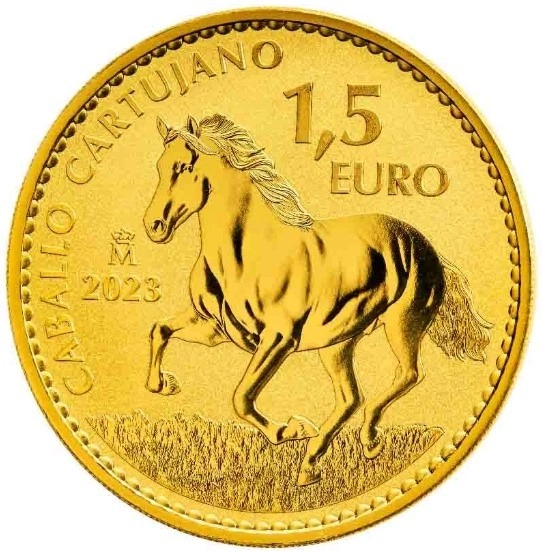 1 oz Spanish Carthusian Horse Gold