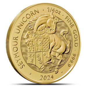 2024 1/4 oz British Gold Tudor Beast