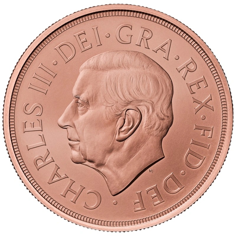 2024 Gold £5 Coin Quintuple Sovereign Brilliant Uncirculated Boxed - Image 2