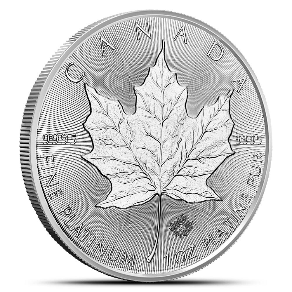 2025 1 oz Canadian Platinum Maple Le