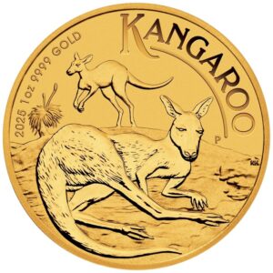 1 oz Australian Kangaroo Gold Nugg
