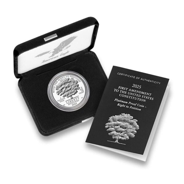 2025-W 1 oz Proof American Platinum Eagle Coin (Box + CoA) - Image 5