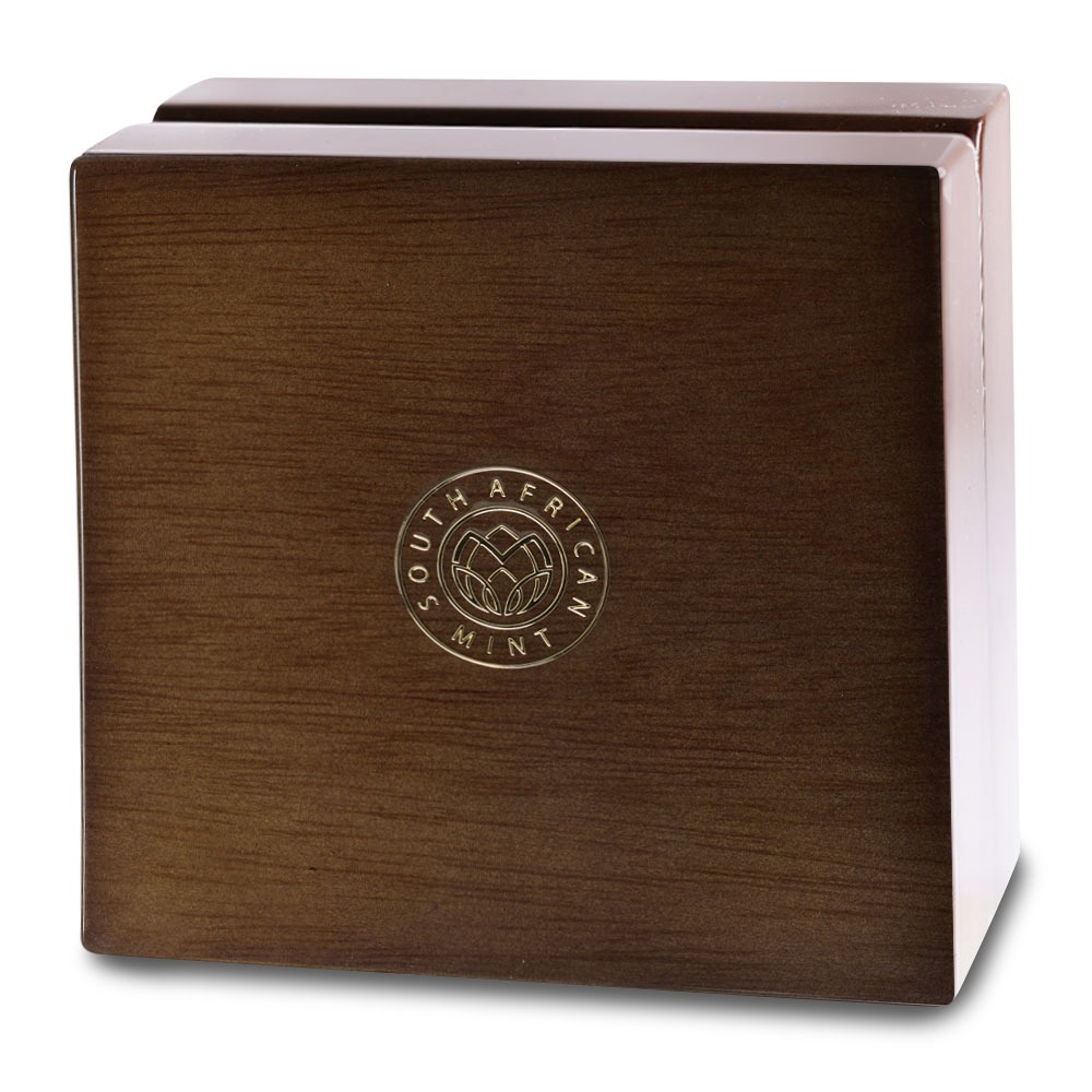 2017 1 oz Proof 50th Anniversary South African Gold Krugerrand Coin (Box + CoA) - Image 6