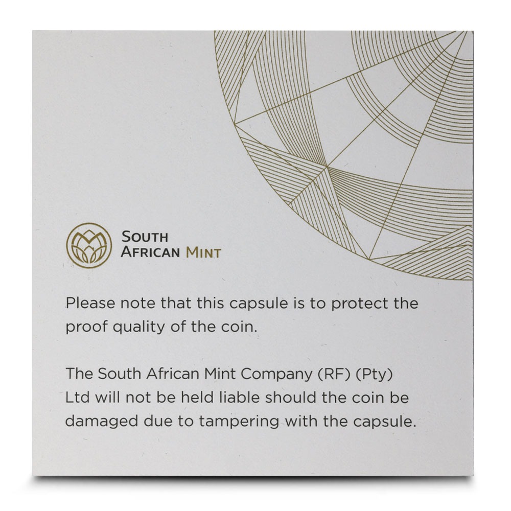 2017 1 oz Proof 50th Anniversary South African Gold Krugerrand Coin (Box + CoA) - Image 5