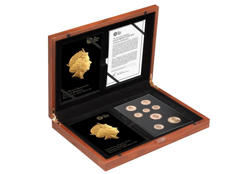 Gold Proof 2015 Fifth Circulating UK