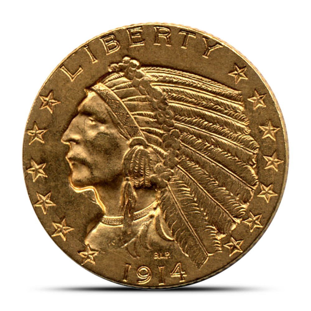 Pre-33 $5 Indian Gold Half Eagle Coi