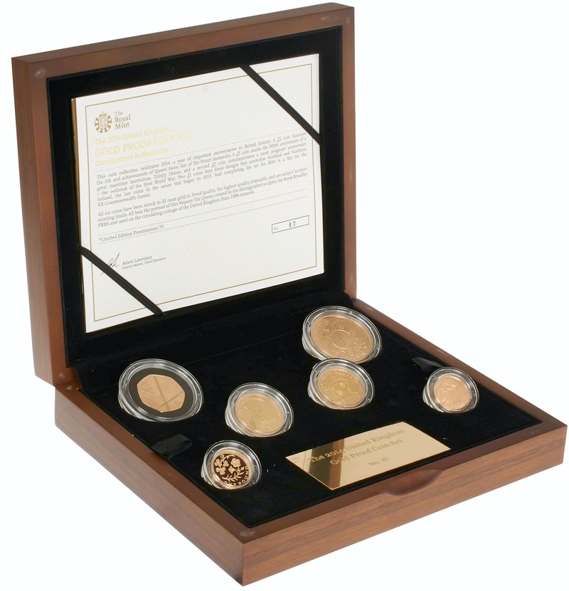The 2014 United Kingdom Gold Proof