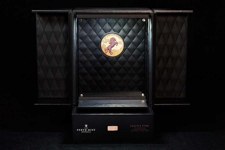 2021 Australia 10 oz Gold Jewelled Horse Proof - Image 8