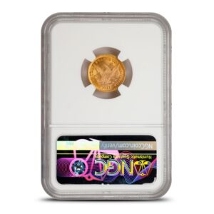 1897 Pre-33 $2.50 Liberty Gold Quarter Eagle Coin NGC MS67