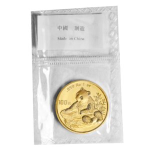 1998 1 oz Chinese Gold Panda Coin (Large Date, Sealed)