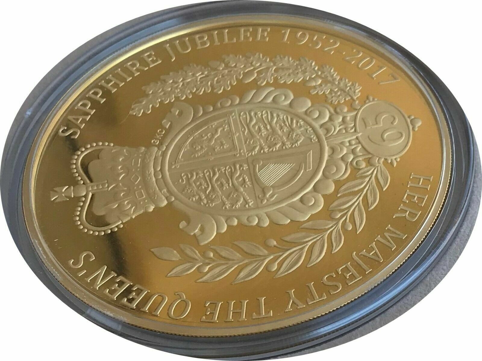 2017 1 kg Sapphire Jubilee Gold Proof Coin (Box/Coa) - Image 4