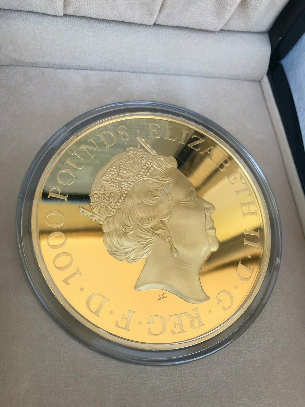 2017 1 kg Sapphire Jubilee Gold Proof Coin (Box/Coa) - Image 7