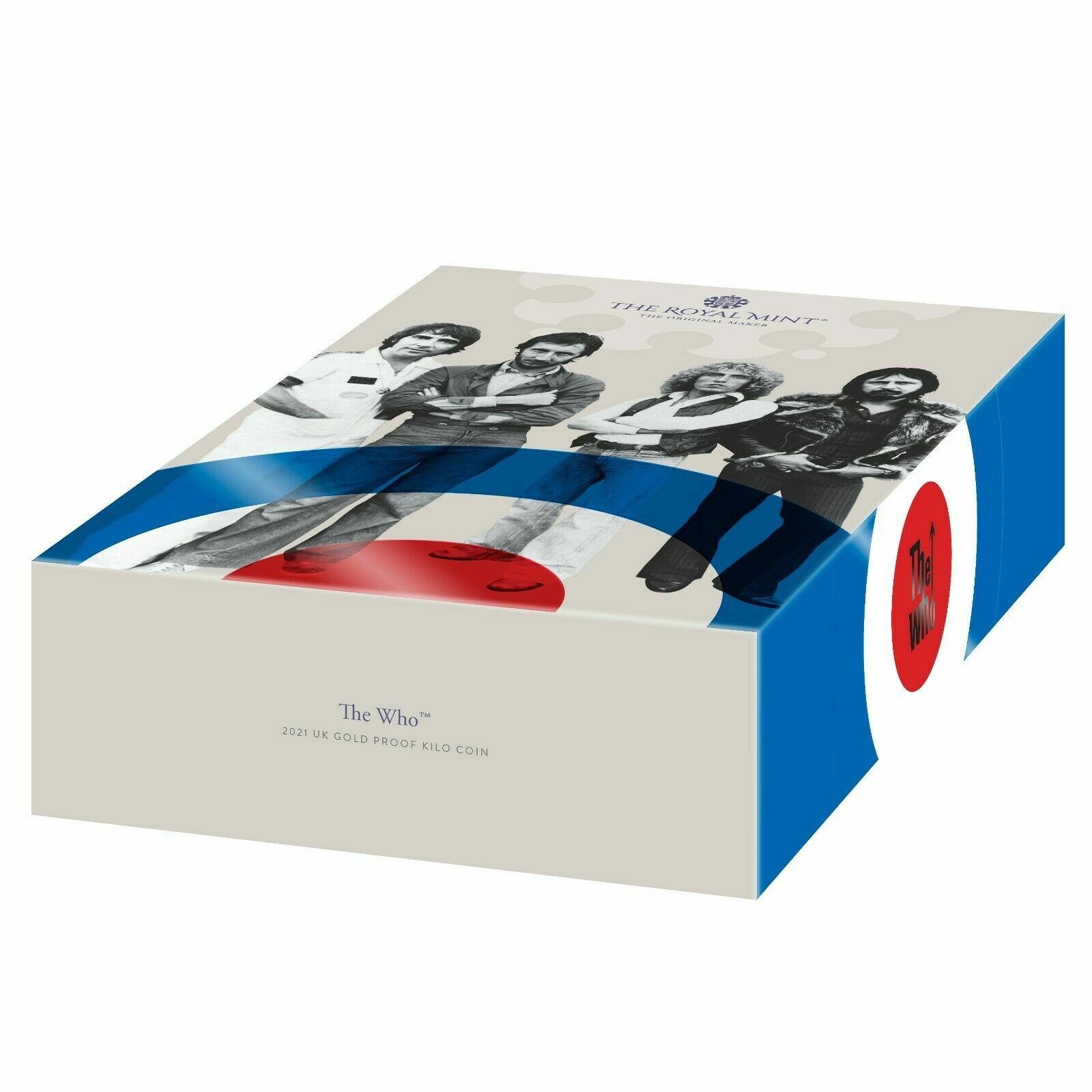 2021 1 kilo Music Legends The Who Gold Proof Coin (Box/Coa) - Image 4