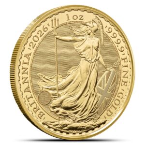 2026 1 oz British Gold Britannia Coin (BU)