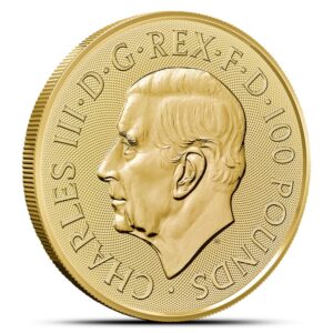 2026 1 oz British Gold Tudor Beasts Queen’s Lion Coin (BU)